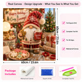 Christmas Gnome Bakery Diamond Painting Kit