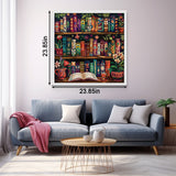 Fantasy Color Bookshelf Jigsaw Puzzle 1000 Pieces