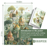 Treehouse Village Jigsaw Puzzle 1000 Pieces