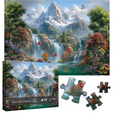 Waterfall Fairyland Jigsaw Puzzle 1000 Pieces