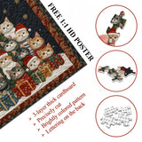 Cat Christmas Tree Jigsaw Puzzle 1000 Pieces