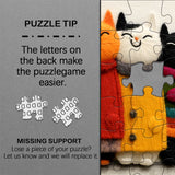 Cozy Cat Jigsaw Puzzle 1000 Pieces