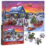 Weihnachts -Funland -Puzzle 1000 Stücke