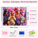 Cool Rooster Crew Diamond Painting Kit