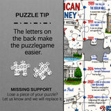 American Historical Timeline Jigsaw Puzzle 1000 Piece