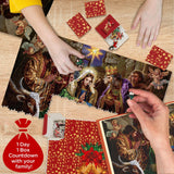 Glorious Manger Advent Calendar puzzle puzzle 1000 pezzi