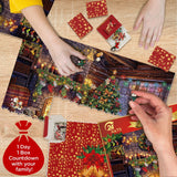 Yuletide Gleam Avvent Calendar puzzle puzzle 1000 pezzi