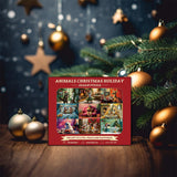 Tier Weihnachtsferien Jigsaw Puzzle 1000 Stücke