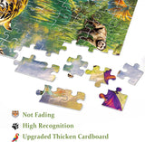 Jungle Majesté Puzzle de puzzle 1000 pièces