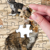 Strand kacken Katzenpuzzle 1000 Stücke