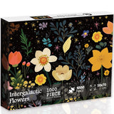 Puzzle intergalattico di puzzle fiore 1000 pezzi