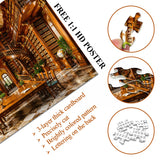 Retro Reading Room Jigsaw Puzzle 1000 Piece