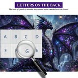 Purple Fantasy Dragon Jigsaw Puzzle 1000 Pieces