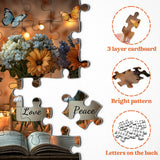 Chapapier floral puzzle 1000 pièces