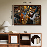 Street Jazz Cats Jigsaw Puzzle 1000 Pieces