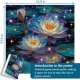 Dreamy Lotus Jigsaw Puzzle 1000 Pieces