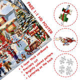 Calendario della scena di neve di Natale PULLE 1000 pezzi