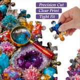 Gemstone Kaleidoscope Jigsaw Puzzle 1000 Piece