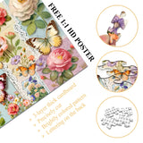 Butterfly Bloom Jigsaw Puzzle 1000 Pieces
