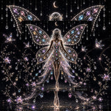 Gemstone Fairy Silhouette Jigsaw Puzzle 1000 Pieces