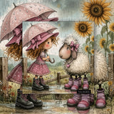 Sheepish Smile Jigsaw Puzzle 1000 Pieces