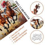Race Horses Art Jigsaw Puzzle 1000 Piece