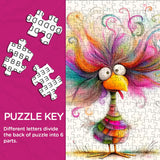 Psychedelic Rasing Jigsaw Puzzle 1000 Stücke