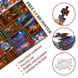 Christmas Book Nook Jigsaw Puzzle 1000 Piece