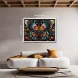 Floral Butterfly Jigsaw Puzzle 1000 Pieces
