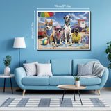 Psychedelic Rasing Jigsaw Puzzle 1000 Stücke