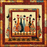 Fabric Chickens Jigsaw Puzzle 1000 Pieces