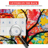 Autumn Leaf Collage Jigsaw Puzzle 1000 Pieces