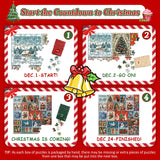 Stamps Christmas Avvent Calendar puzzle puzzle 1000 pezzi