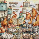 Cluck Cookery Jigsaw Puzzle 1000 Pieces
