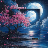 Blossom and Moonlight Jigsaw Puzzle 1000 Pieces