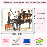 Cat Choir Diamond Painting Kit