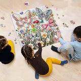 Bijou papillons puzzle 1000 pièces