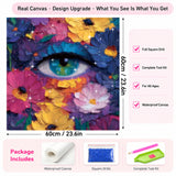 Floral Eye Diamond Painting Kit