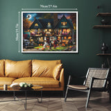 Halloween House Jigsaw Puzzle 1000 Piece