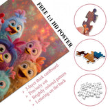 Blissful Fluffets Jigsaw Puzzle 1000 Pieces