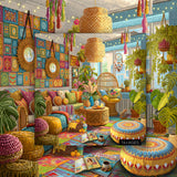 Boho House Jigsaw Puzzle 1000 Pieces