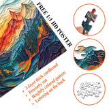 Vibrant Mountains Jigsaw Puzzle 1000 Pieces