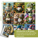 Puzzle puzzle per frenesia psichedelica 1000 pezzi