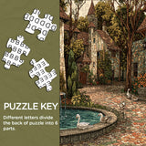 Serene Fountain Jigsaw Puzzle 1000 Pieces