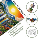 Rainbow Waterfall Jigsaw Puzzle 1000 Piece