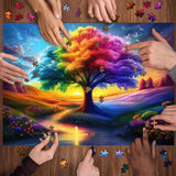 Arcobaleno albero della vita puzzle puzzle 1000 pezzi