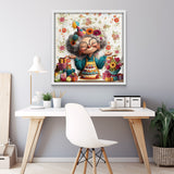 Flowery Birthday Star Jigsaw Puzzle 1000 Pieces