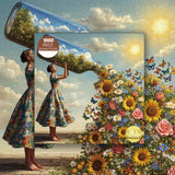 Tiere auf Toilettenpuzzle 1000 Stücke