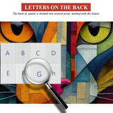 Geometric Kitty Jigsaw Puzzle 1000 Pieces