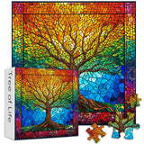 Pun puzzle 1000 pezzi di vetro della vita colorato 1000 pezzi